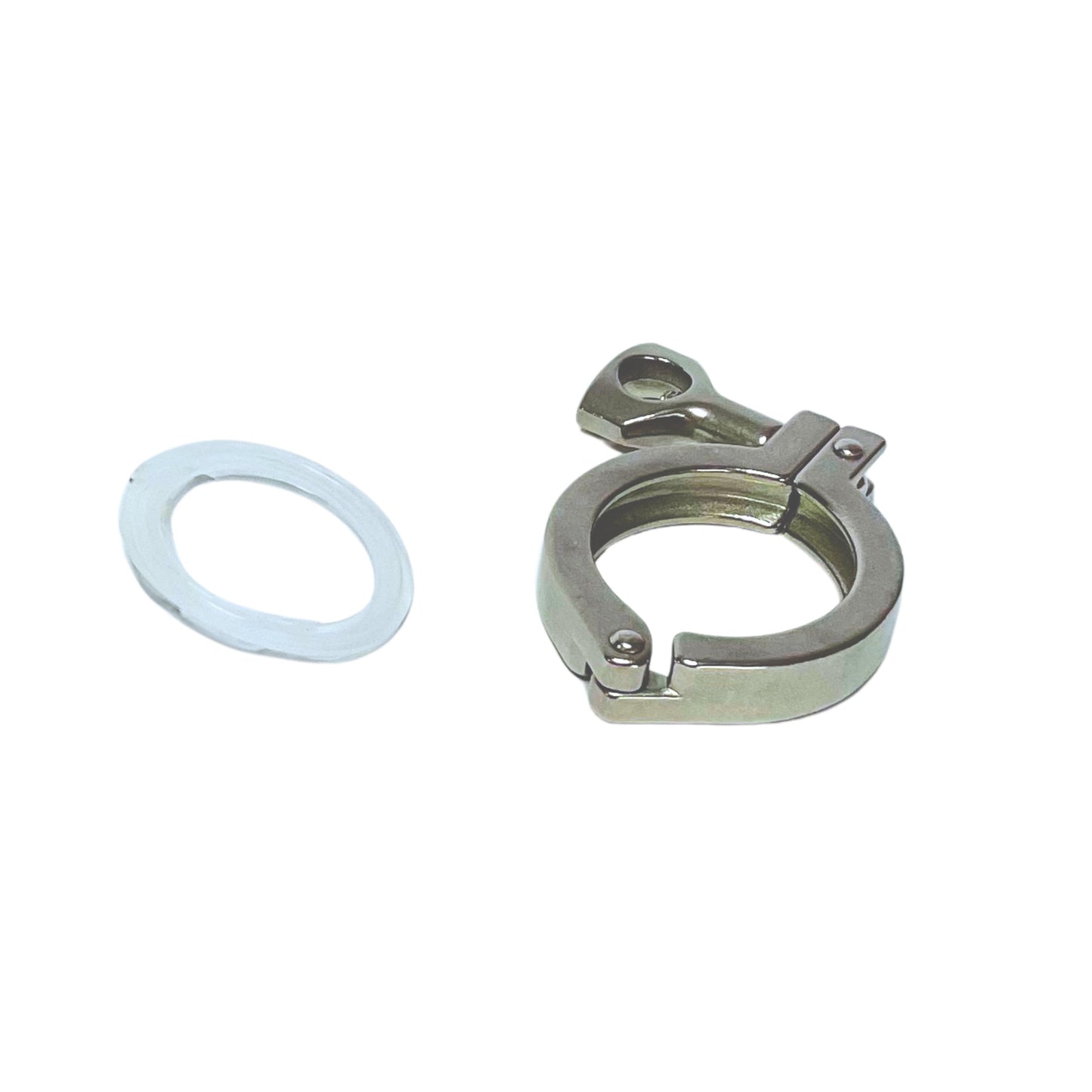 1.5”Tri-Clamp & 1.5”Tri-clamp Gasket | 304 Stainless Steel & Silicone | Heavy-Duty & Leak-Proof Fitting