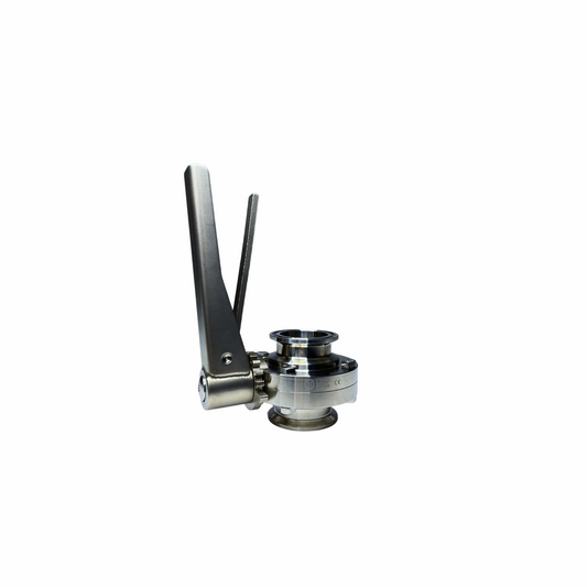 1.5’’ Tri-Clamp Butterfly Valve | 304 Stainless Steel | Leak-Proof & Precise Control