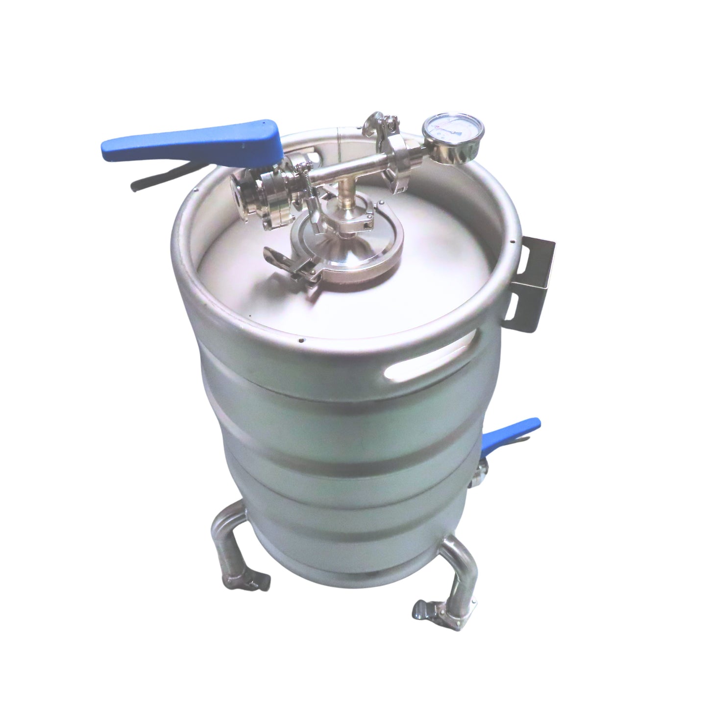 50L Portable Yeast Tank for Brewing – Mobile Stainless Steel Vessel