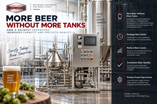 More Beer Without More Tanks: How a Brewery Centrifuge Can Increase Cellar Capacity