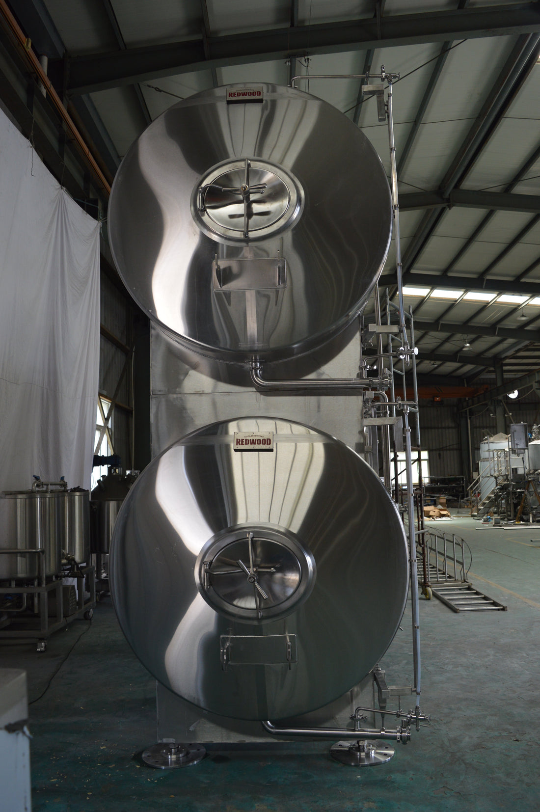 The Small Details That Help Produce Better Beer: Inside a Modern Horizontal Brite Tank