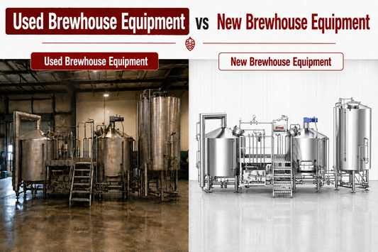Used vs. New Brewery Equipment: Compare the Cost to Stable Production