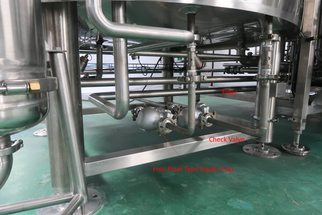 Boost Efficiency with Steam Valves in Beer Brewing Equipment