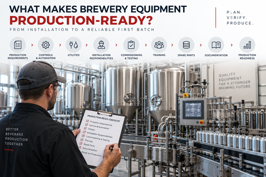 What Makes Brewery Equipment Production-Ready?