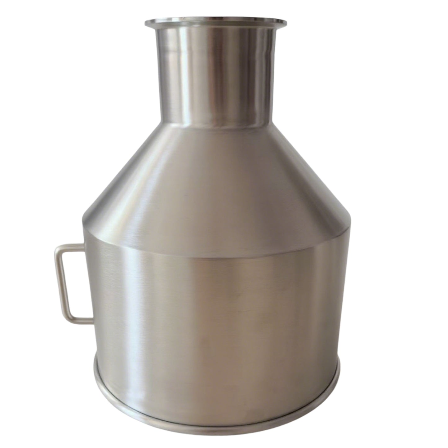 15L Stainless Steel Hop Funnel - 4" TC Outlet for Brewing Equipment