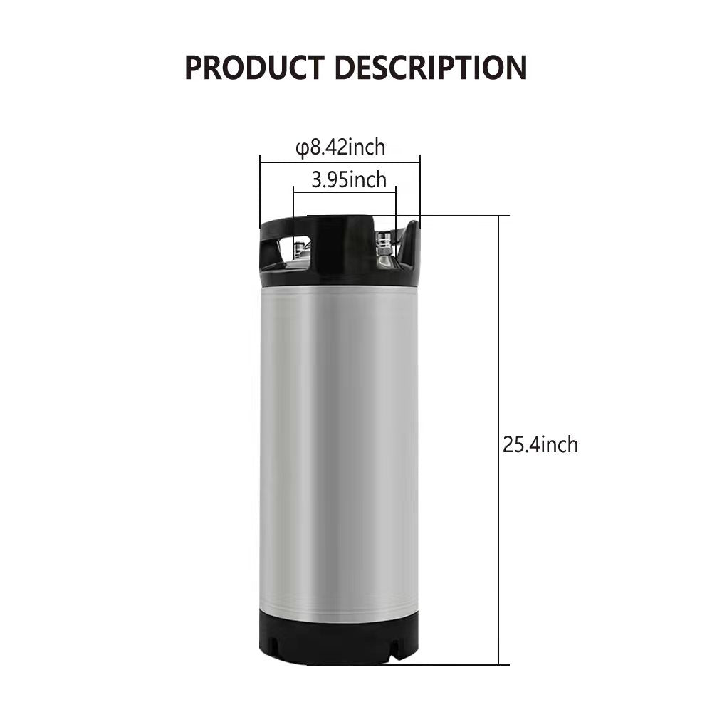 Ball Lock Cornelius Kegs | 9.5L & 19L Stainless Steel, Stackable