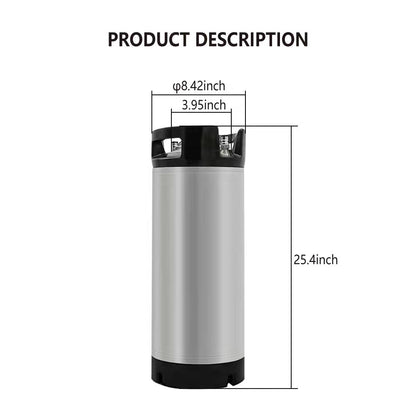 Ball Lock Cornelius Kegs | 9.5L & 19L Stainless Steel, Stackable