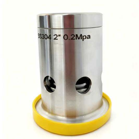 2” Tri-Clamp Sanitary Pressure Relief & Vacuum Safety Valve | 2 Bar / 30 PSI | SS304