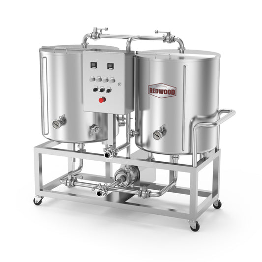 150L Electric Heating Portable CIP Trolley – Dual-Tank Cleaning System
