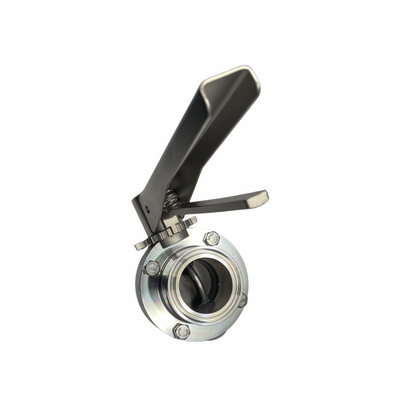 1’’ Tri-Clamp Butterfly Valve | 304 Stainless Steel | Leak-Proof & Precise Control