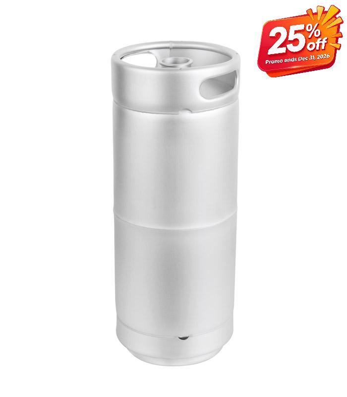 Sanke Kegs | 1/6BBL, 1/4BBL, 1/2BBL US Standard Stainless Steel, Stackable Beer Kegs